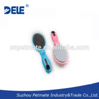 2 in 1 Ergonomic Pin Brush Detangles & Eliminates Excess Undercoat Fur & Cleans the Hair from your Clothes