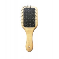 Xinlinda brand Professional airbag wooden massage hair brush with metal teeth for wigs and hair extensions