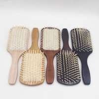 paddle wooden hair brush massage brush air cushion combs