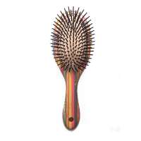 Xinlinda brand  natural professional colorful wooden cushion custom hair brush