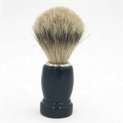 Shaving Brush Badger hair Black Wood Handle shavingbrush barber brush